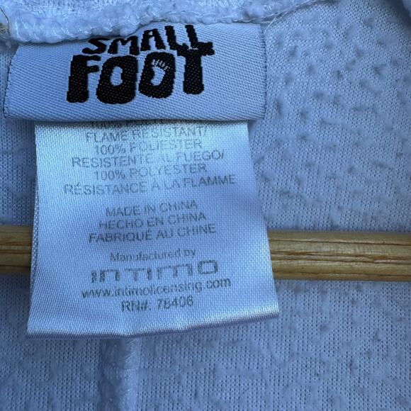 Small Foot M Fuzzy Fleece Full Zip Jumpsuit Flame Resistant - Picture 3 of 5